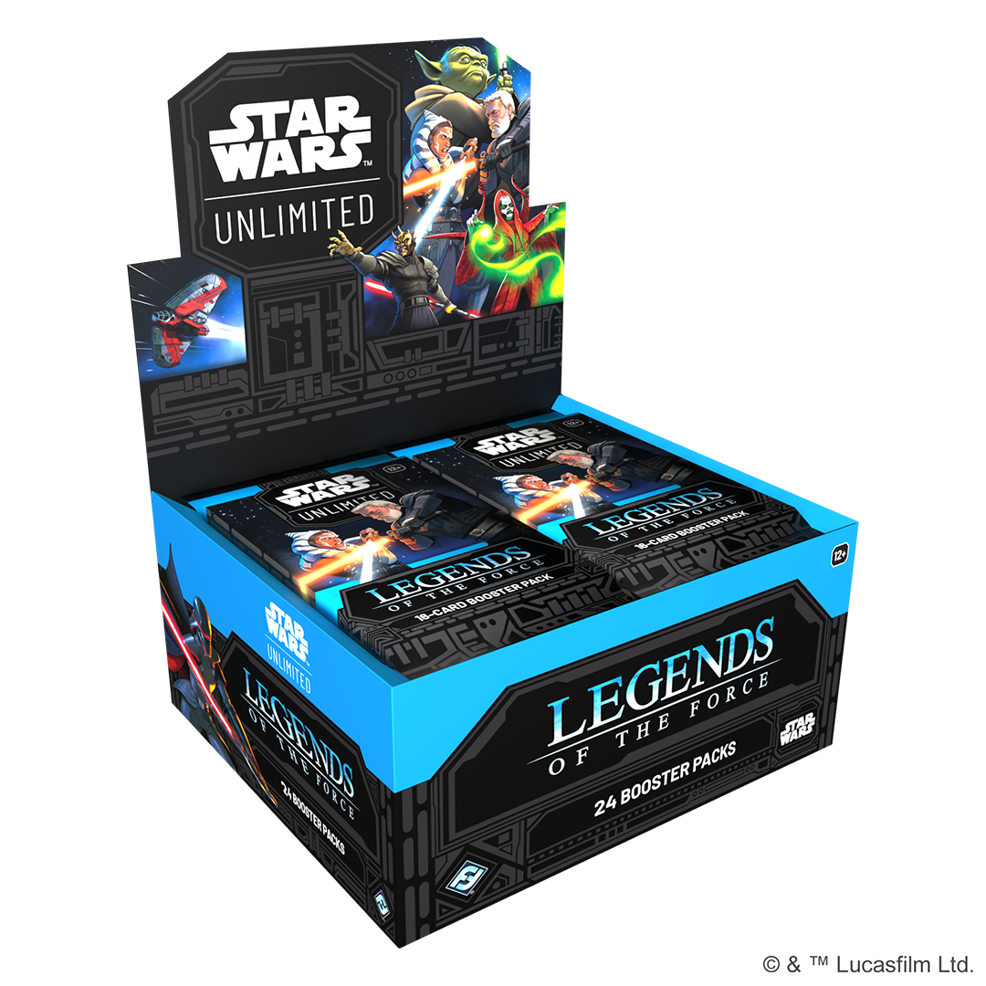 Star Wars: Unlimited - Legends Of The Force - Booster Box (24 Packs)