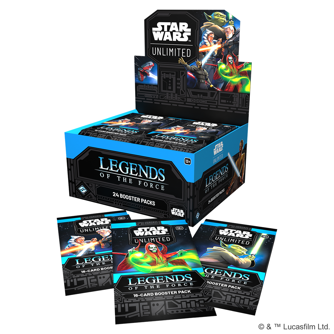 Star Wars: Unlimited - Legends Of The Force - Booster Box (24 Packs)