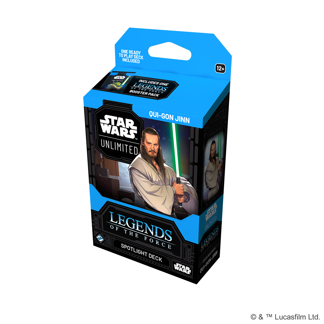 Star Wars: Unlimited - Legends Of The Force - Spotlight Deck - Qui-Gon Jinn