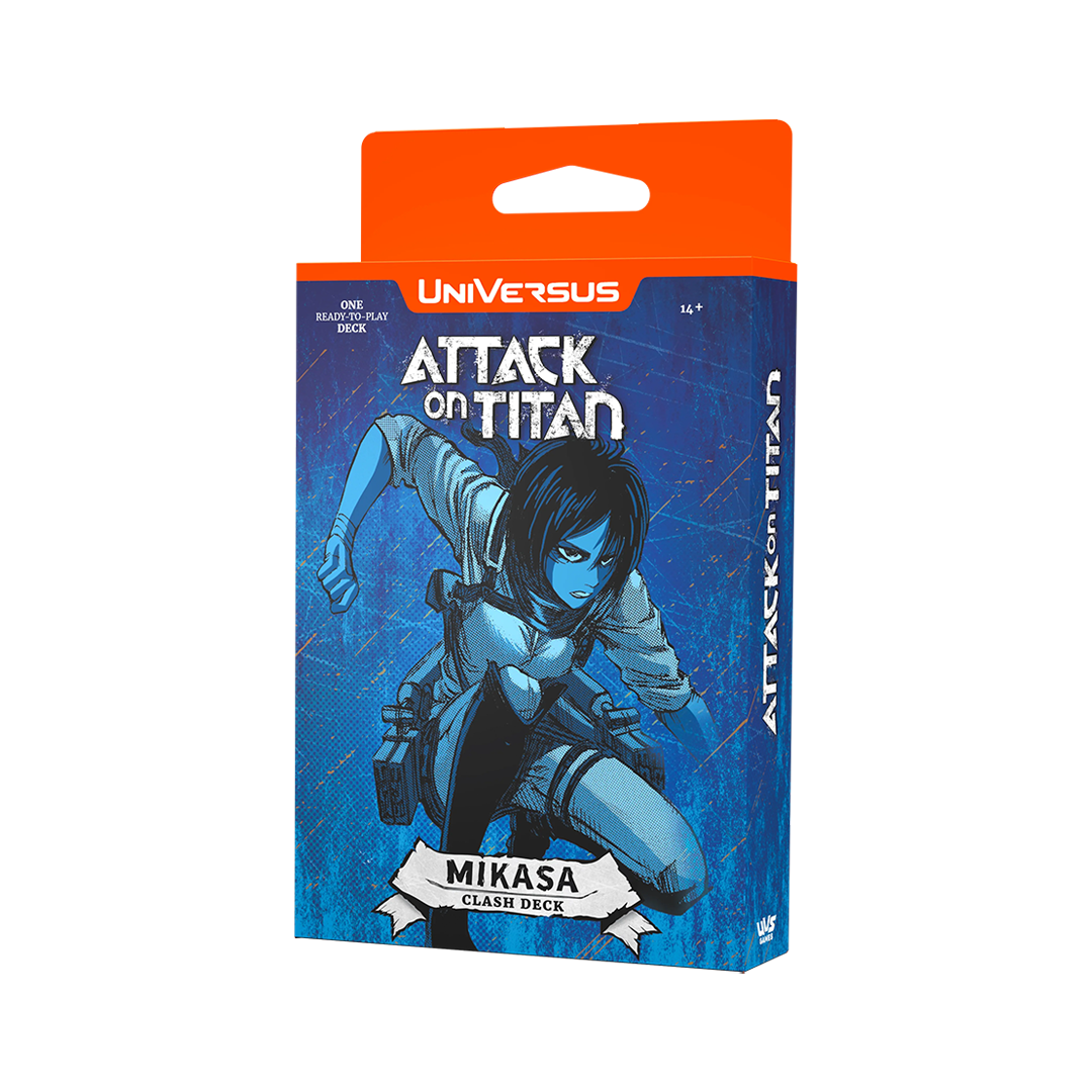 UniVersus CCG - Attack on Titan - Battle for Humanity Mikasa Clash Deck