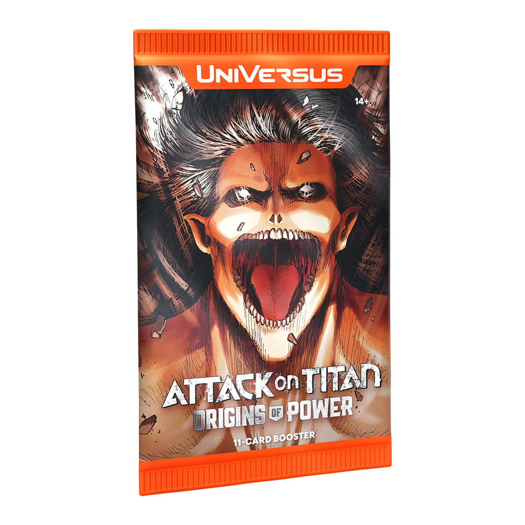 UniVersus CCG - Attack on Titan - Origins of Power Booster Pack