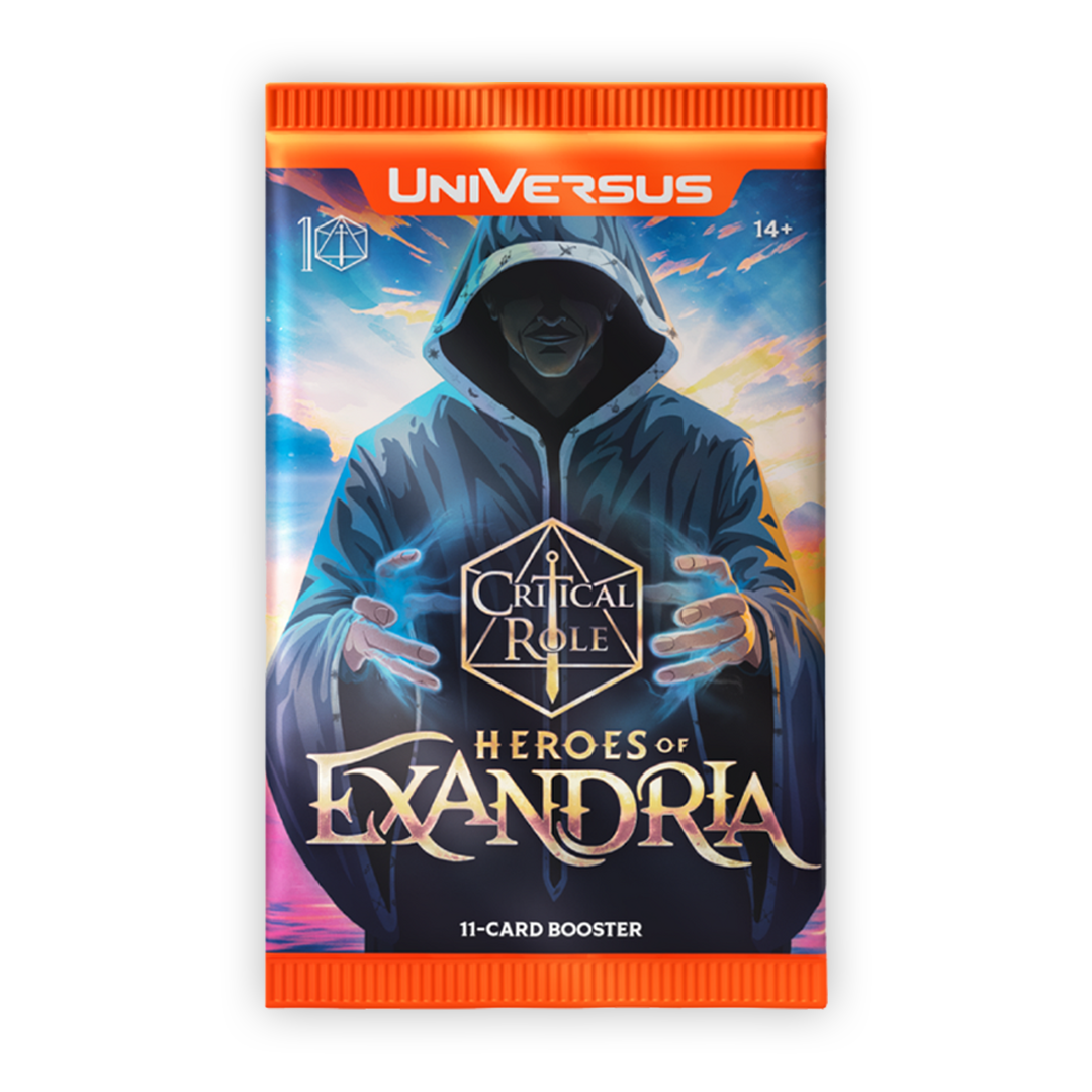 UniVersus CCG - Critical Role - Heroes of Exandria - Booster Pack