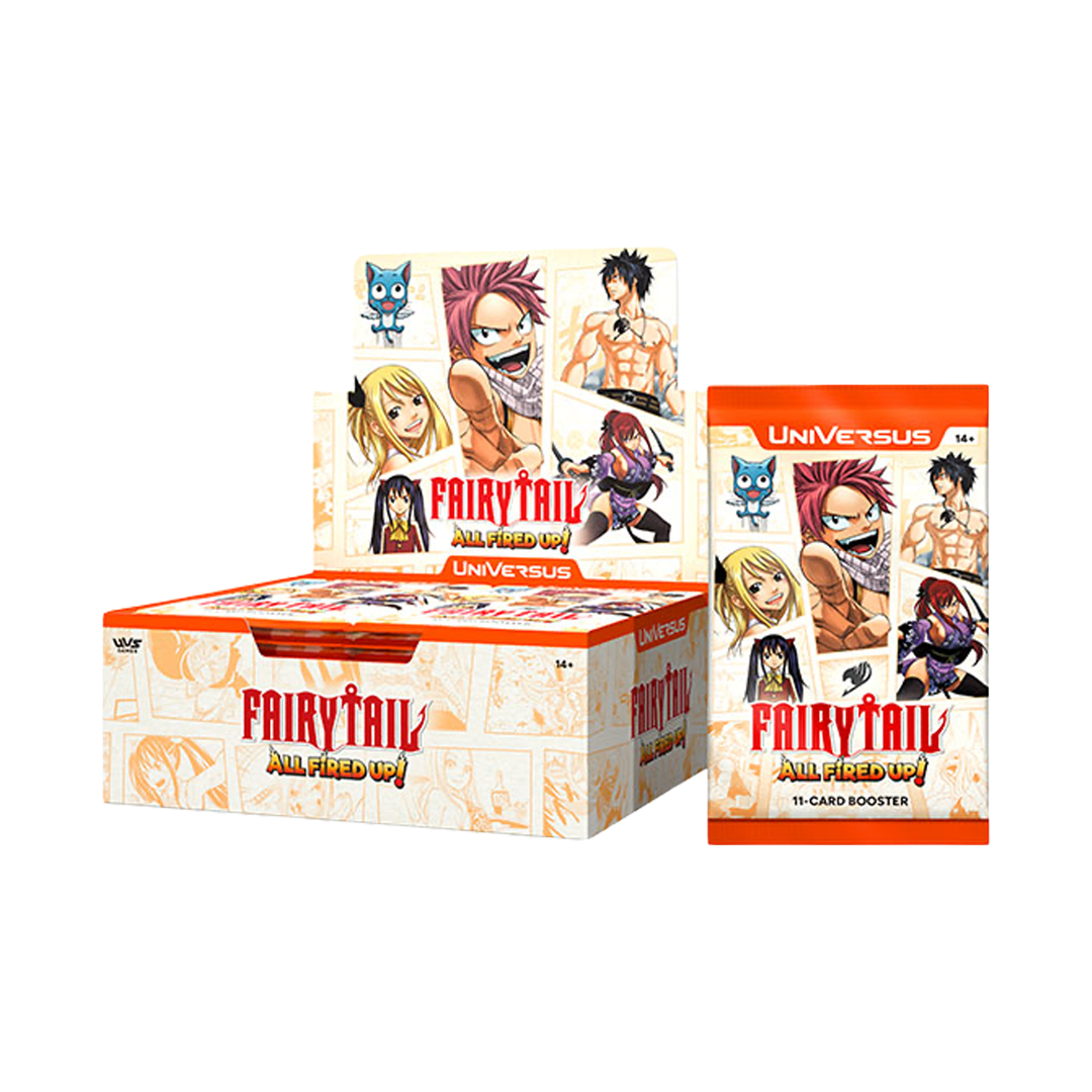 UniVersus CCG - Fairy Tail - All Fired Up! - Booster Box