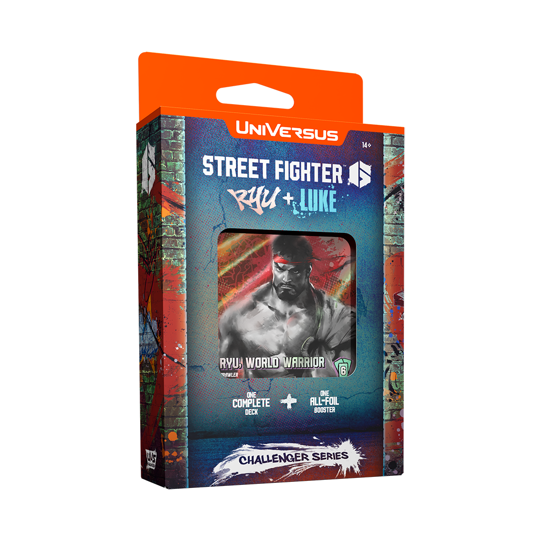Universus CCG - Street Fighter 6 - Challenger Series Deck - Ryu & Luke