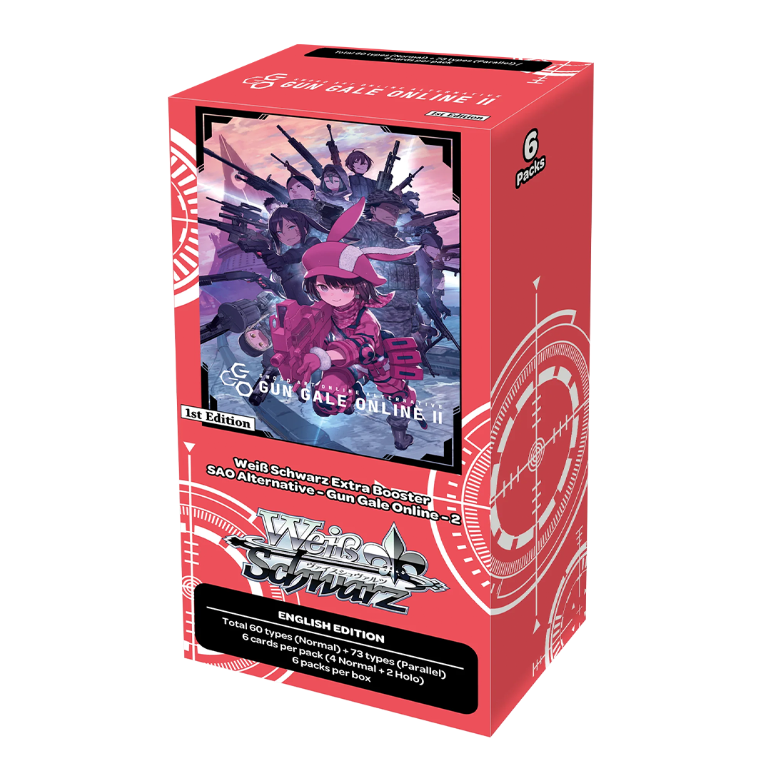 Weiss Schwarz - Gun Gale Online - Extra Booster Box Binderly Weiss Schwarz - Gun Gale Online - Extra Booster Box Binderly