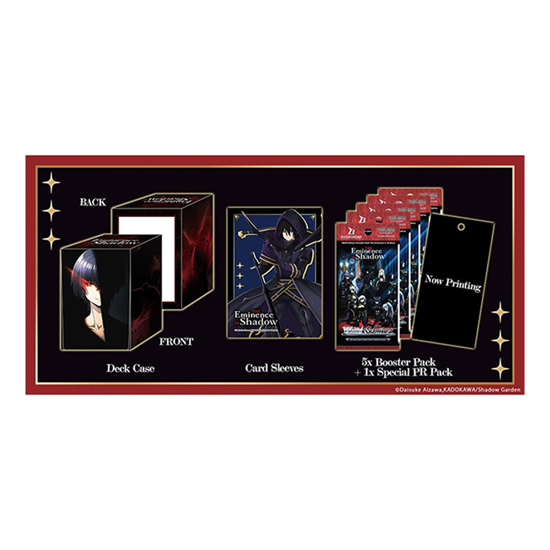 Weiss Schwarz - The Eminence in Shadow - Supply Set