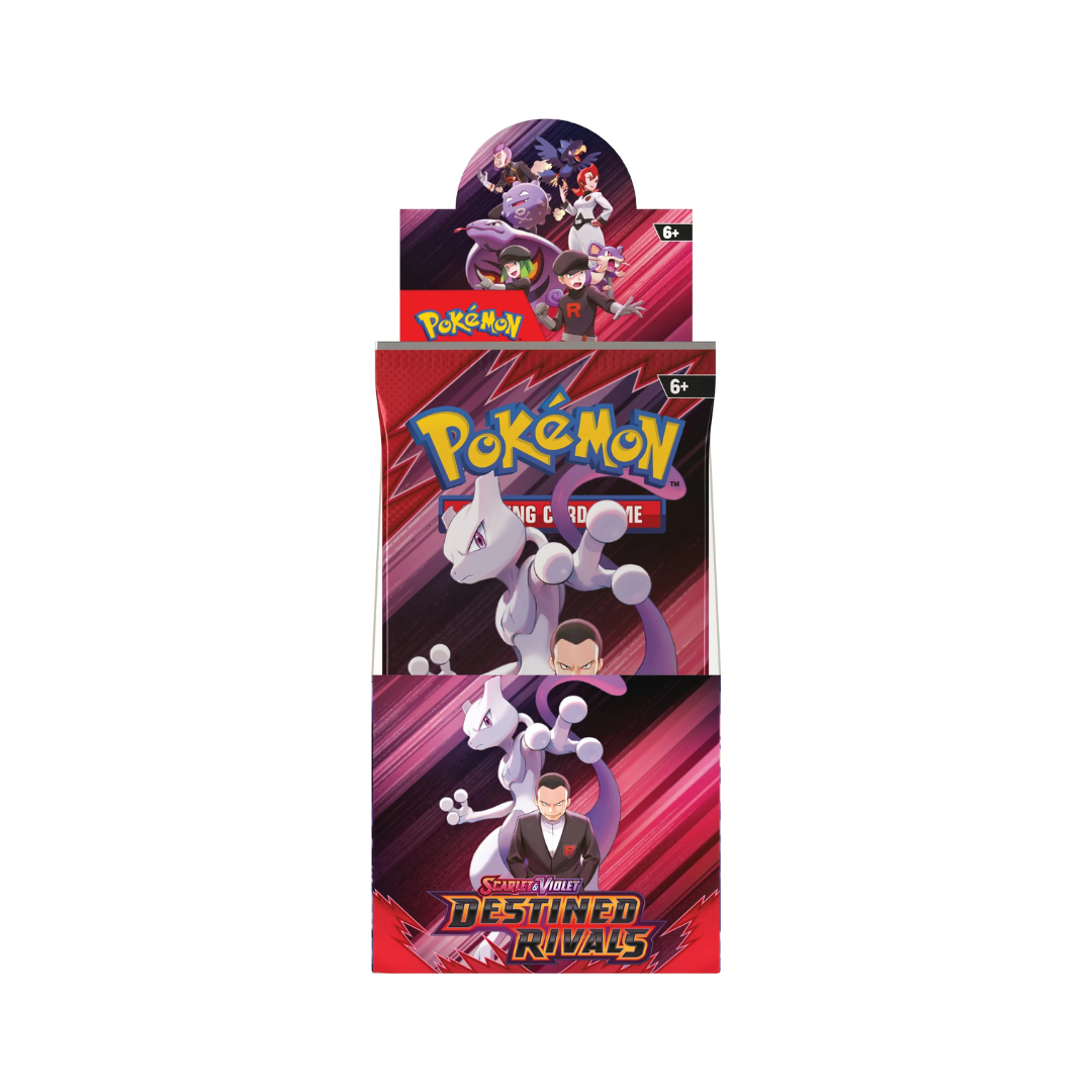 Pokemon TCG - Scarlet & Violet - Destined Rivals - Half Booster Box (1 Binderly Pokemon TCG - Scarlet & Violet - Destined Rivals - Half Booster Box (1 Binderly