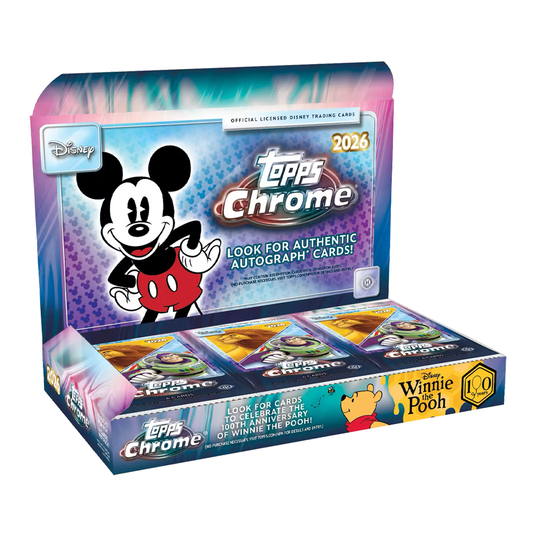 2026 Topps Chrome - Disney - Hobby Box