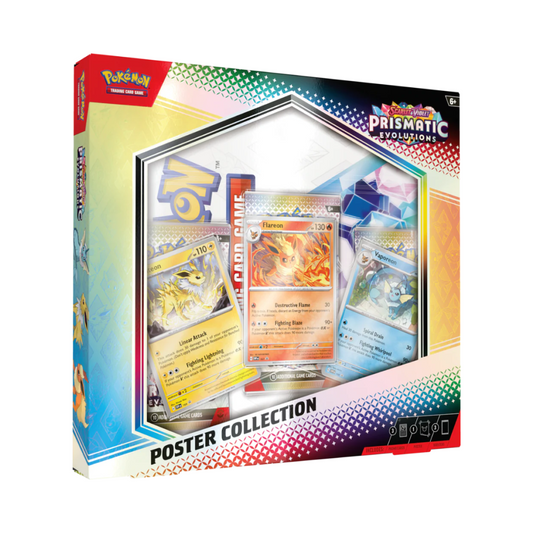 Pokemon TCG - Scarlet & Violet - Prismatic Evolutions - Poster Collection