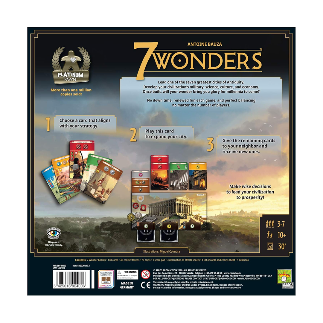 7 Wonders 2nd edition