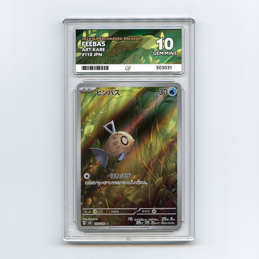 Feebas - Supercharged Electric Breaker - Art Rare - 110/106