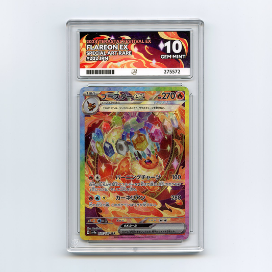 Flareon ex - Terastal Festival - Special Art Rare - 202/187
