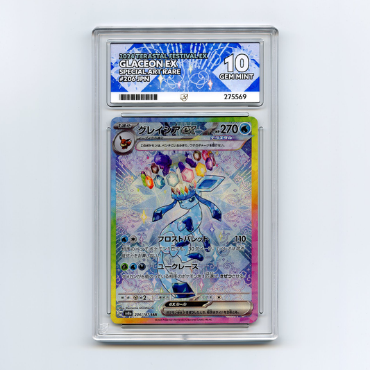 Glaceon ex - Terastal Festival - Special Art Rare - 206/187