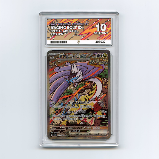 Raging Bolt ex - Terastal Festival - Special Art Rare - 222/187