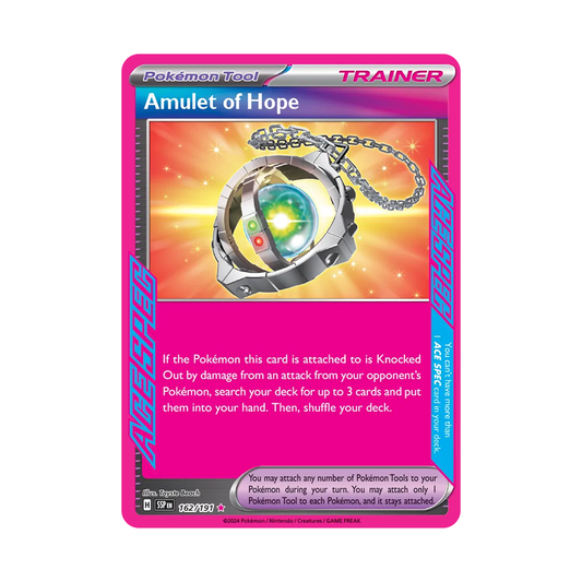 Amulet of Hope - Surging Sparks - ACE SPEC Rare - 162/191