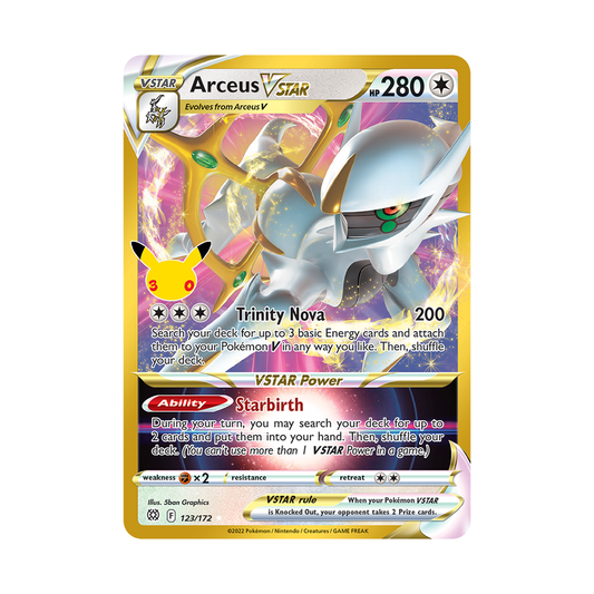 Arceus VSTAR - 30th Celebration: Classic Collection - 123/172