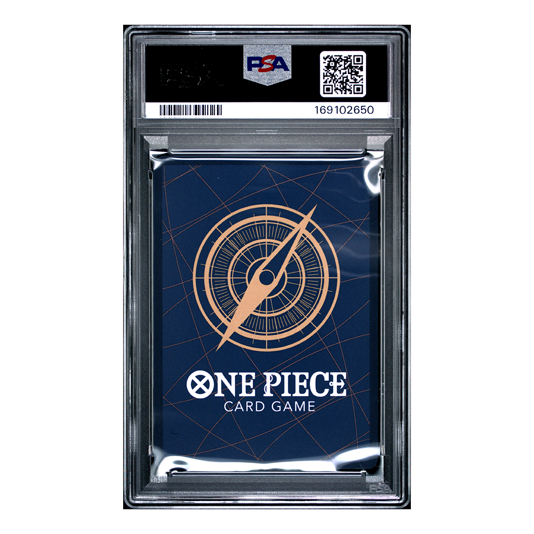 Dracule Mihawk OP12-030 - The Azure Sea's Seven Special Rare - PSA 10