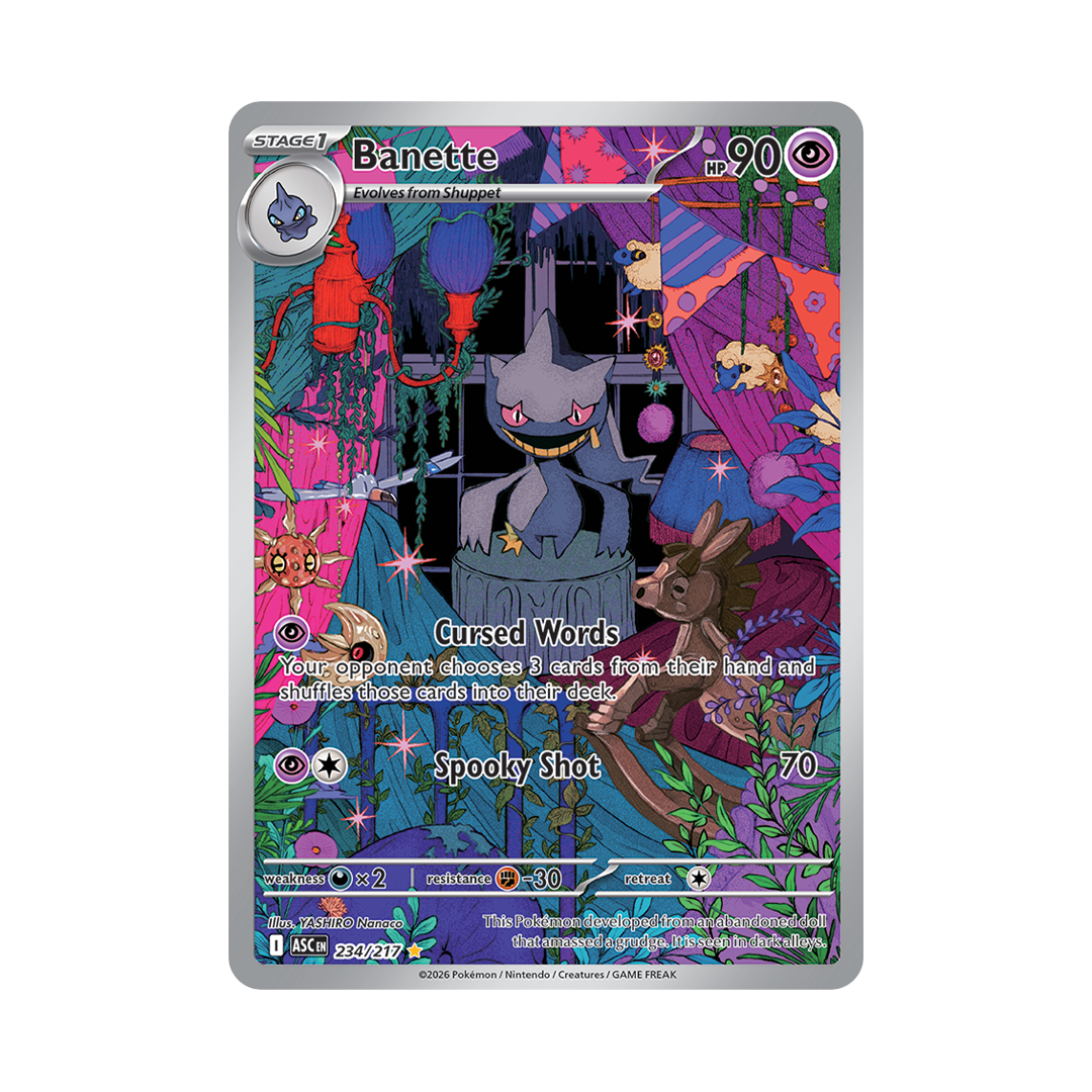 Banette - Ascended Heroes - Illustration Rare - 234/217