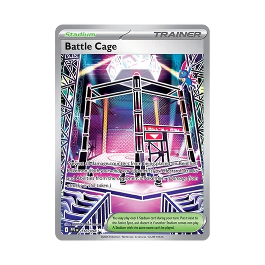 Battle Cage - Phantasmal Flames - Ultra Rare - 116/094
