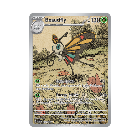 Beautifly - Ascended Heroes - Illustration Rare - 219/217