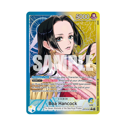 Boa Hancock (Alternate Art) - The Azure Sea's Seven - L - OP14-041