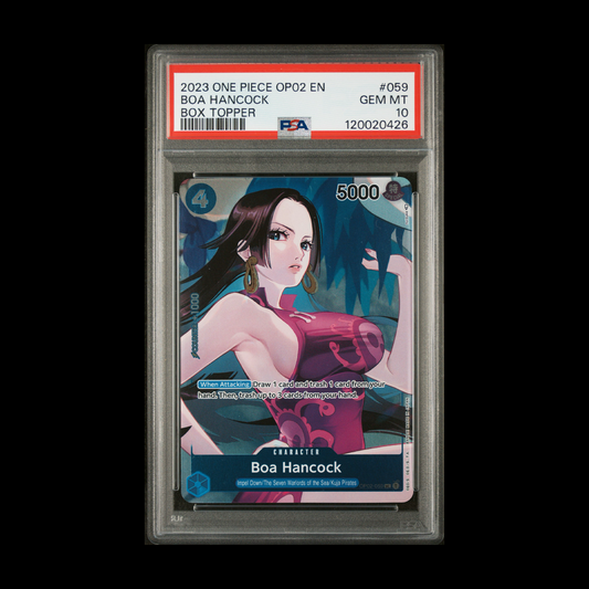 Boa Hancock (Box Topper) - Paramount War - UC - OP02-059 - PSA 10
