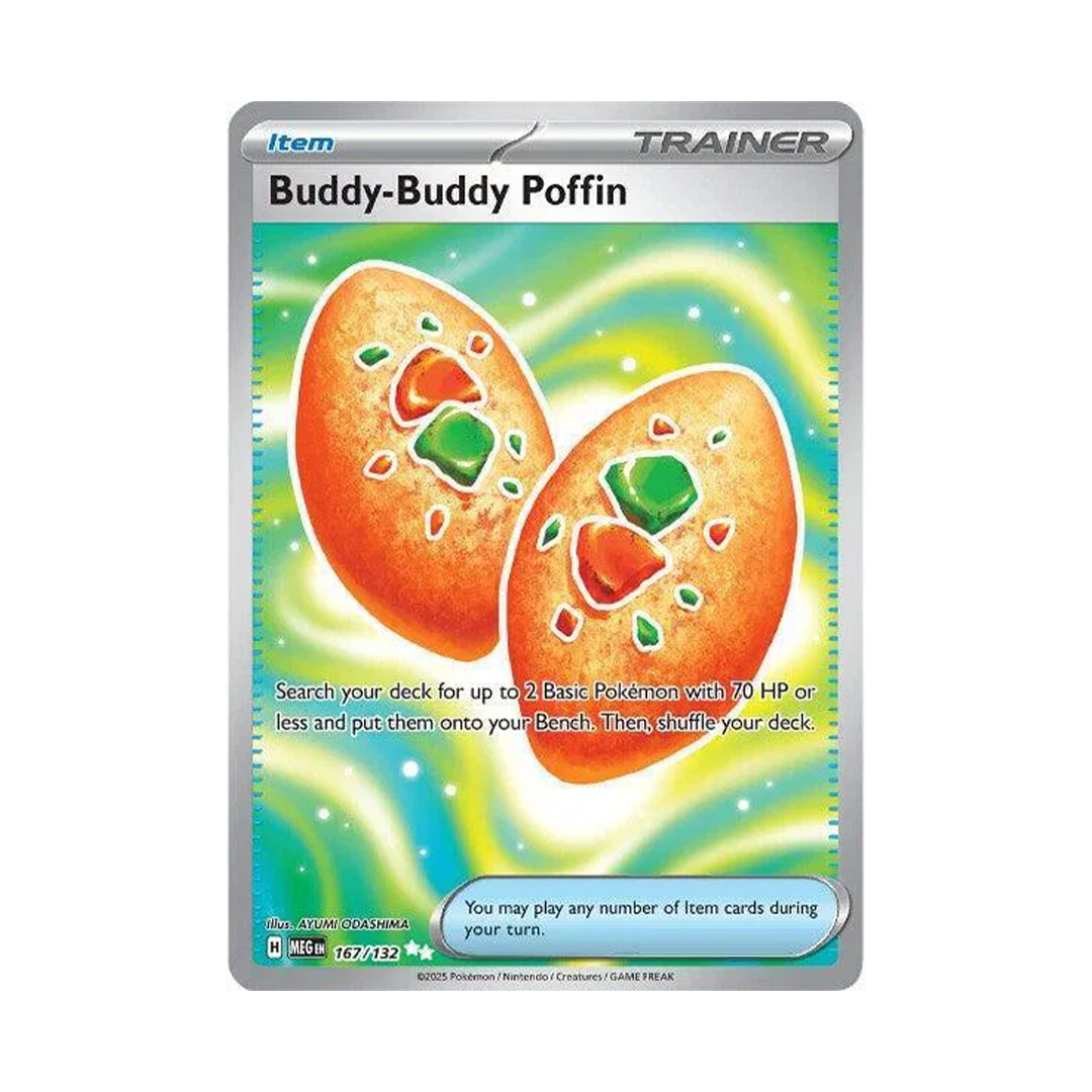 Buddy-Buddy Poffin - Mega Evolution - Ultra Rare - 167/132