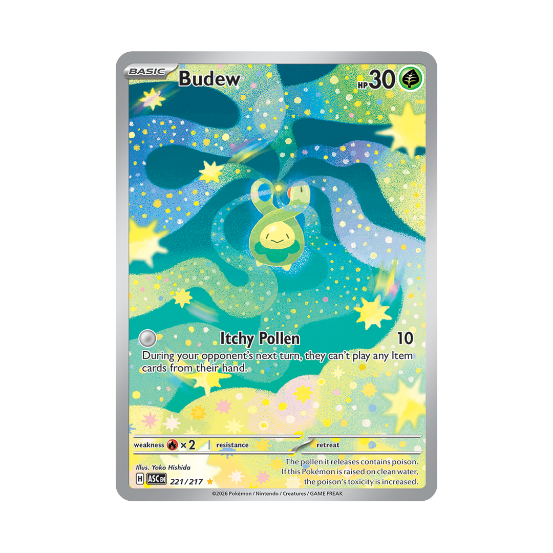 Budew - Ascended Heroes - Illustration Rare - 221/217
