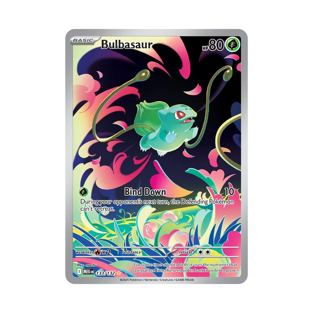 Bulbasaur - Mega Evolution - Illustration Rare - 133/132