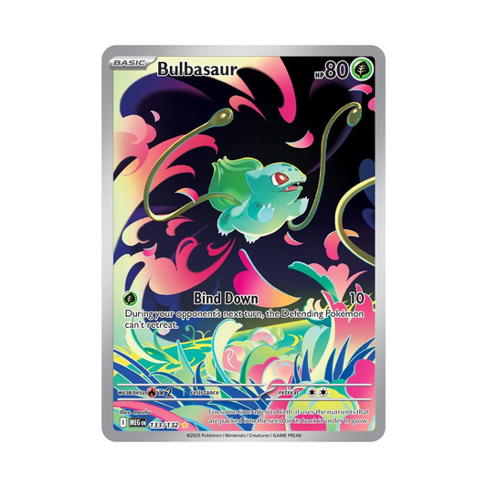Bulbasaur - Mega Evolution Base Set - Illustration Rare - 133/132