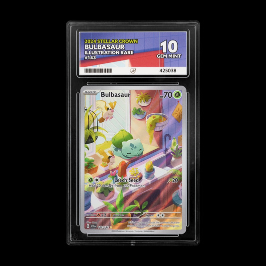 Bulbasaur - Stellar Crown - Special Illustration Rare - 143/142 - ACE 10