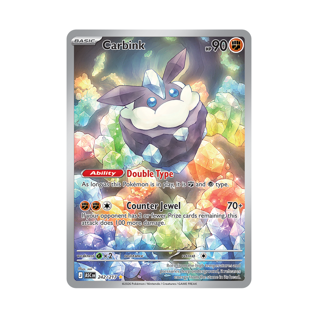 Carbink - Ascended Heroes - Illustration Rare - 242/217