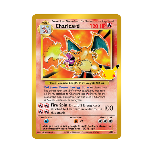 Charizard - 30th Celebration: Classic Collection - 4/102