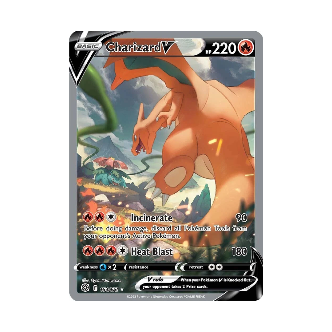 Charizard V (Alternate Full Art) 154/172 - Brilliant Stars Ultra Rare