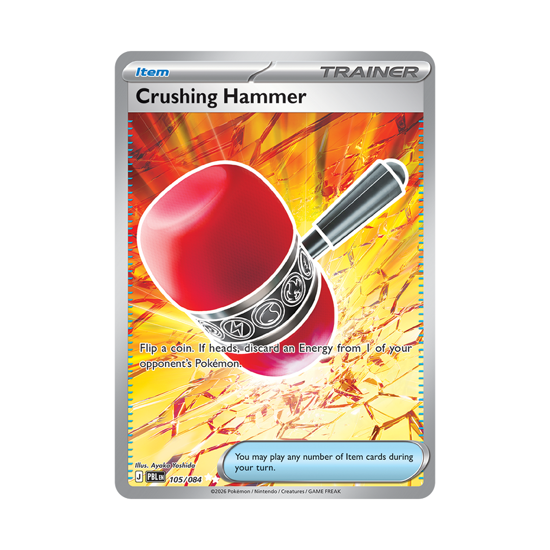 Crushing Hammer - Pitch Black - Ultra Rare - 105/084