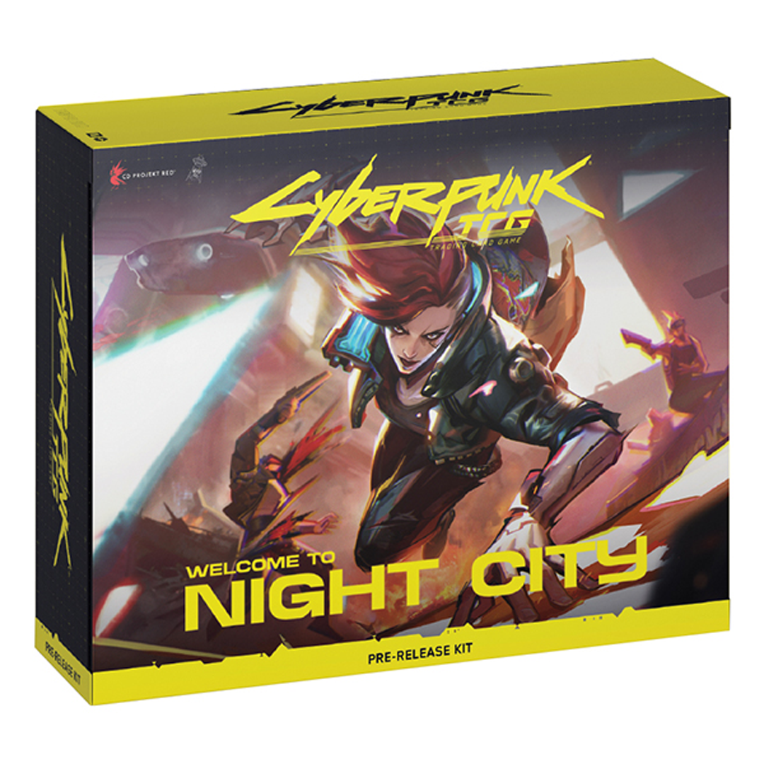 Cyberpunk TCG - Set 01 - Welcome to Night City - Pre-Release Kit