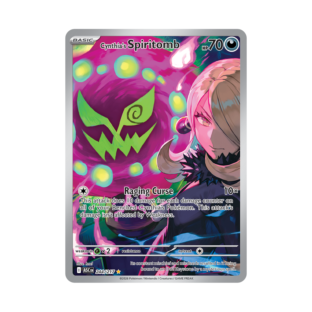 Cynthia's Spiritomb - Ascended Heroes - Illustration Rare - 244/217