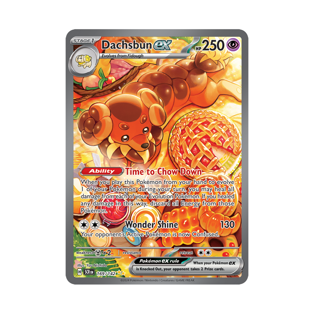 Dachsbun Ex 169/142 - Stellar Crown Special Illustration Rare
