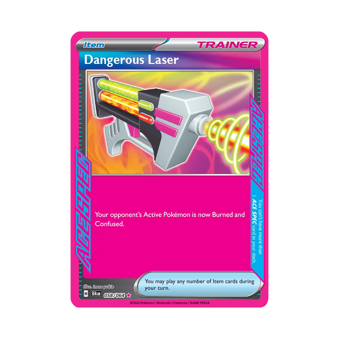 Dangerous Laser - Shrouded Fable - ACE SPEC - Rare - 058/064