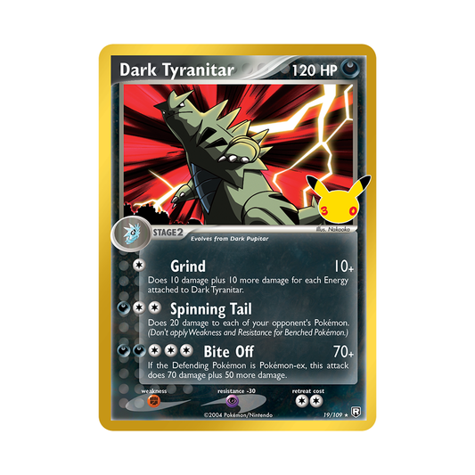 Dark Tyranitar - 30th Celebration: Classic Collection - 19/109