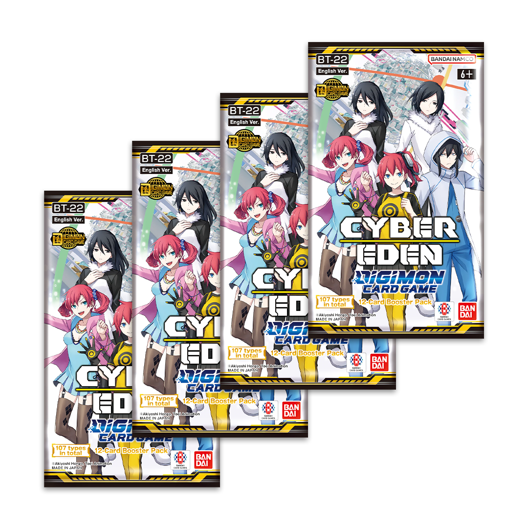 Digimon Card Game - Cyber Eden (BT22) - Booster Box Binderly Digimon Card Game - Cyber Eden (BT22) - Booster Box Binderly