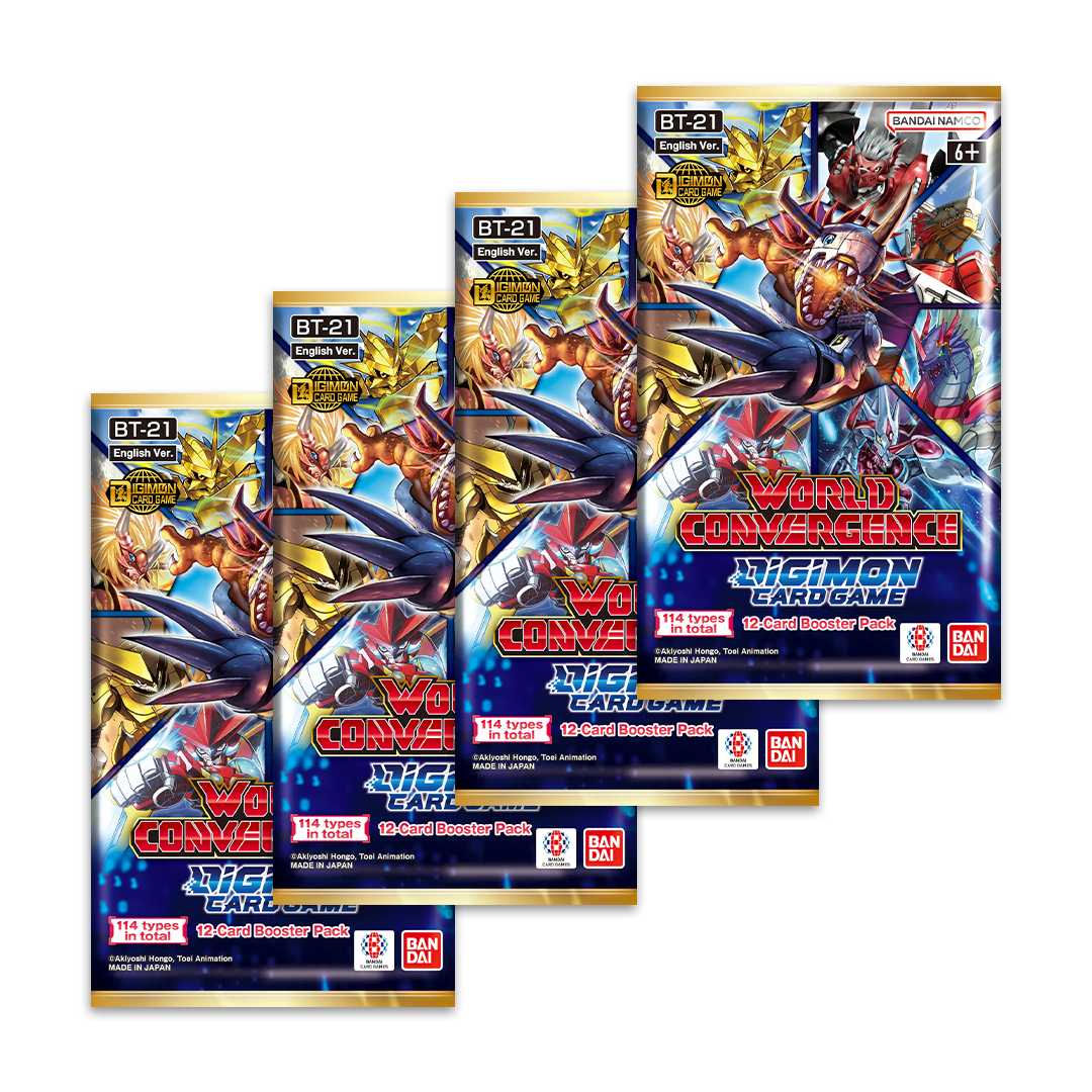 Digimon Card Game - World Convergence (BT21) - Booster Box (24 Packs) Binderly Digimon Card Game - World Convergence (BT21) - Booster Box (24 Packs) Binderly