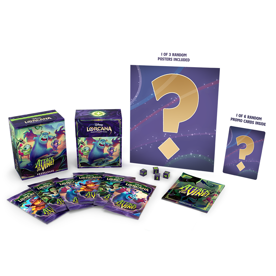 Disney - Lorcana TCG - Attack of the Vine! - Prerelease Bundle
