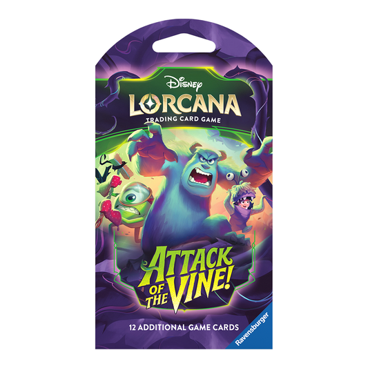 Disney - Lorcana TCG - Attack of the Vine! - Sleeved Booster Pack