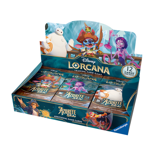 Disney - Lorcana TCG - Azurite Sea - Booster Box (24 Packs)