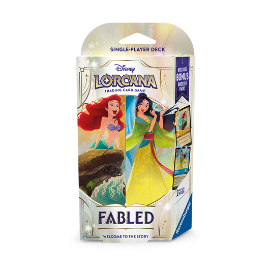 Disney - Lorcana TCG - Fabled - Starter Deck - Ariel and Mulan