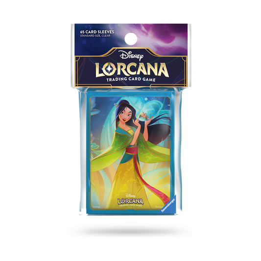 Disney - Lorcana TCG - Matte Sleeves - Standard Size (65pk) - Mulan