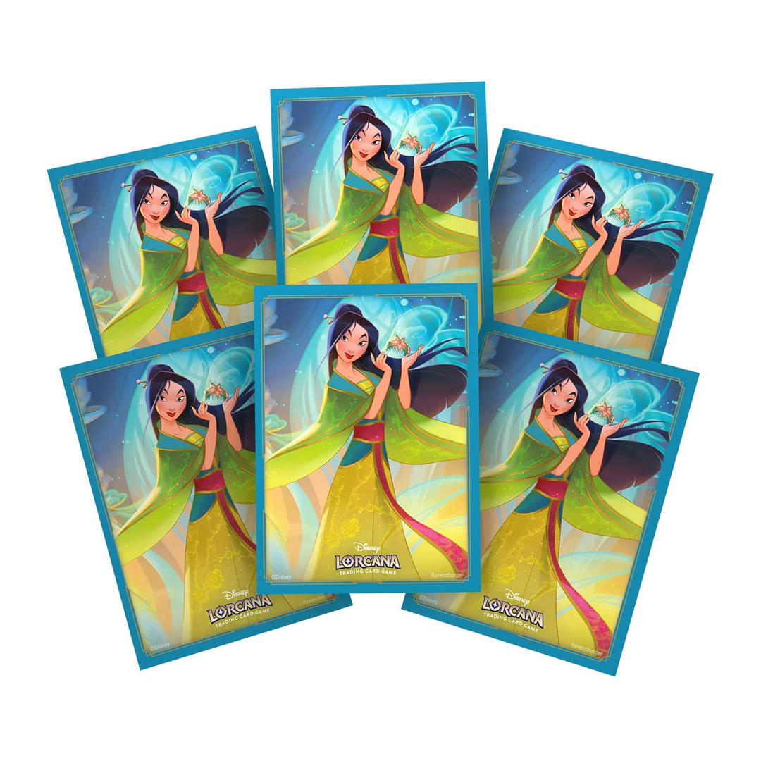Disney - Lorcana TCG - Matte Sleeves - Standard Size (65pk) - Mulan Binderly Disney - Lorcana TCG - Matte Sleeves - Standard Size (65pk) - Mulan Binderly