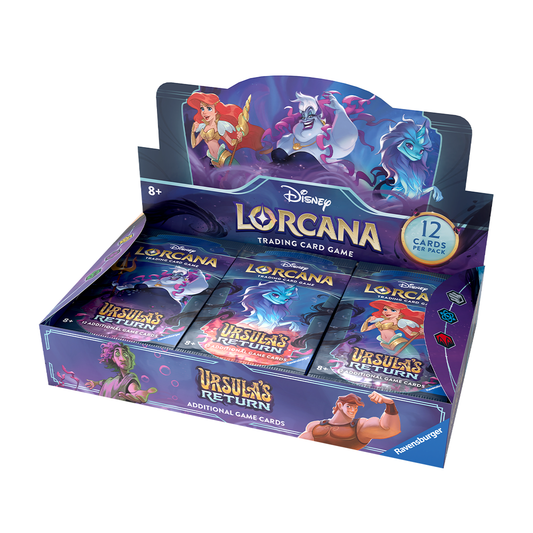 Disney - Lorcana TCG - Ursula’s Return - Booster Box (24 Packs)