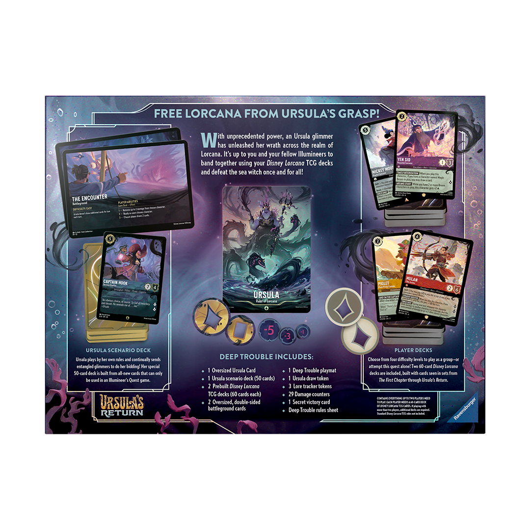 Disney - Lorcana TCG - Ursula’s Return - Gift Set - Deep Trouble